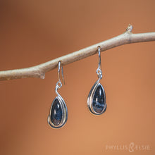Load image into Gallery viewer, Sprout Moss Kyanite Earrings