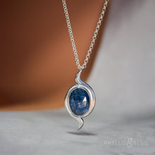 Load image into Gallery viewer, Vortex Moss Kyanite Necklace
