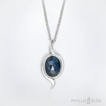 Load image into Gallery viewer, Vortex Moss Kyanite Necklace