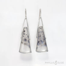 Load image into Gallery viewer, Avery Dendritic Agate Earrings