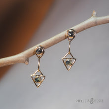 Load image into Gallery viewer, Theo  14k Gold Earrings