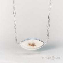 Load image into Gallery viewer, Fern Necklace with Hand Forged Chain