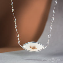 Load image into Gallery viewer, Fern Necklace with Hand Forged Chain