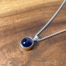 Load image into Gallery viewer, Luna Iolite Necklace - 10mm