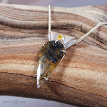Load image into Gallery viewer, Astrid Quartz and Topaz Necklace