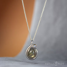 Load image into Gallery viewer, Tara Labradorite Necklace
