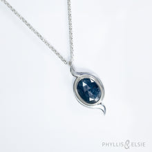Load image into Gallery viewer, Vortex Moss Kyanite Necklace
