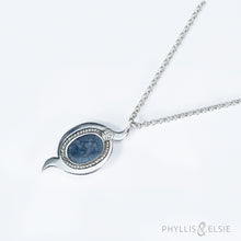 Load image into Gallery viewer, Vortex Moss Kyanite Necklace
