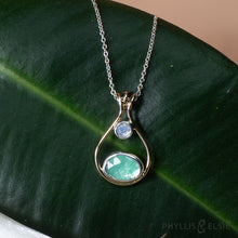 Load image into Gallery viewer, Isabel Emerald Necklace

