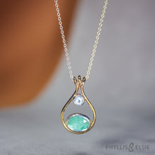 Load image into Gallery viewer, Isabel Emerald Necklace

