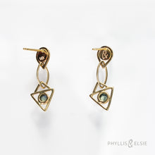 Load image into Gallery viewer, Theo  14k Gold Earrings
