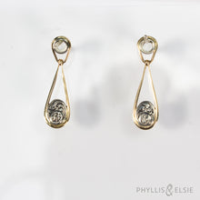 Load image into Gallery viewer, Isabel Emerald Earrings

