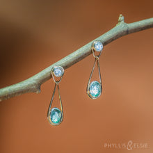 Load image into Gallery viewer, Isabel Emerald Earrings
