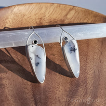 Load image into Gallery viewer, Avery Dendritic Agate Earrings
