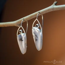 Load image into Gallery viewer, Avery Dendritic Agate Earrings
