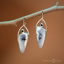 Load image into Gallery viewer, Avery Dendritic Agate Earrings
