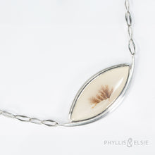 Load image into Gallery viewer, Fern Necklace with Hand Forged Chain
