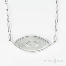 Load image into Gallery viewer, Fern Necklace with Hand Forged Chain
