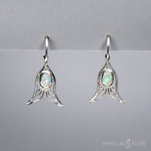 Load image into Gallery viewer, Faye Opal Hoop Dangles
