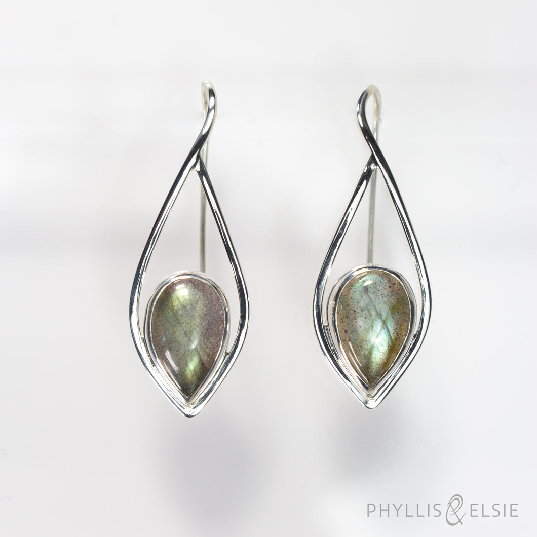 Daria Labradorite Earrings