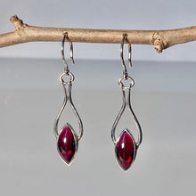 Load image into Gallery viewer, Lana Rhodolite Garnet Earrings
