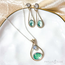 Load image into Gallery viewer, Isabel Emerald Necklace
