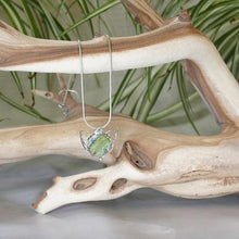 Load image into Gallery viewer, Faye Green Opal Necklace
